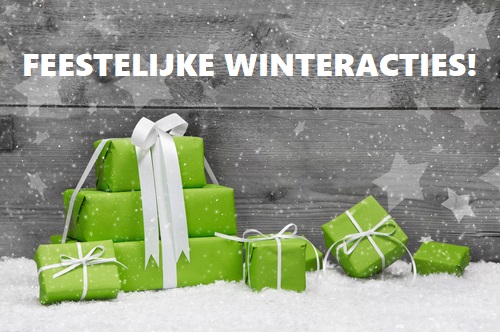 Winter actie Kerst Nieuwjaar kapsalon Soest